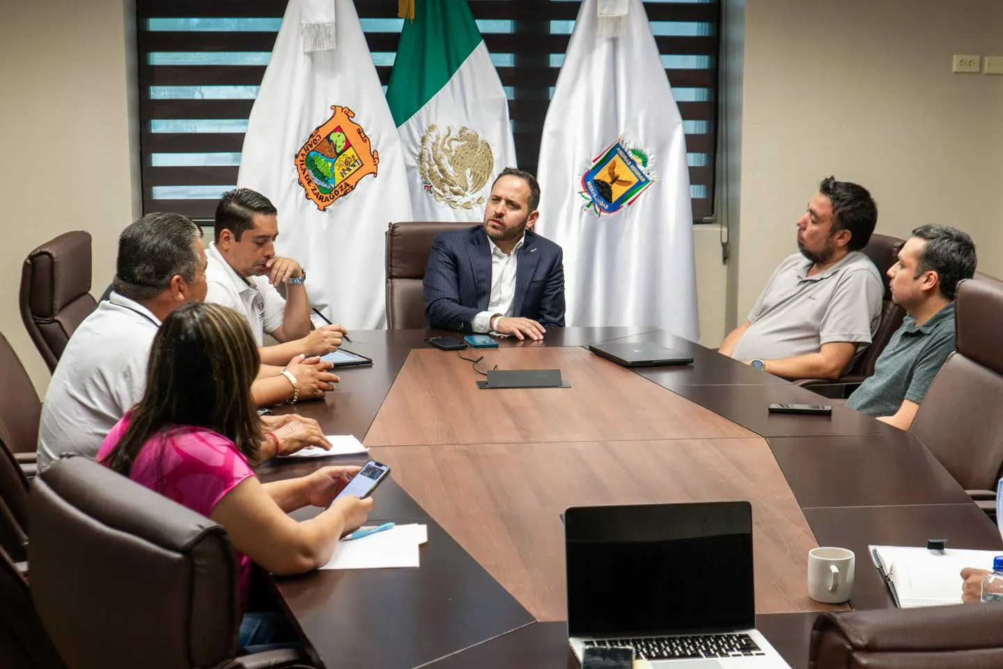 ALCALDE JACOBO RODRÍGUEZ IMPULSA ESTRATEGIAS PARA MEJORAR EL TRANSPORTE URBANO EN PIEDRAS NEGRAS