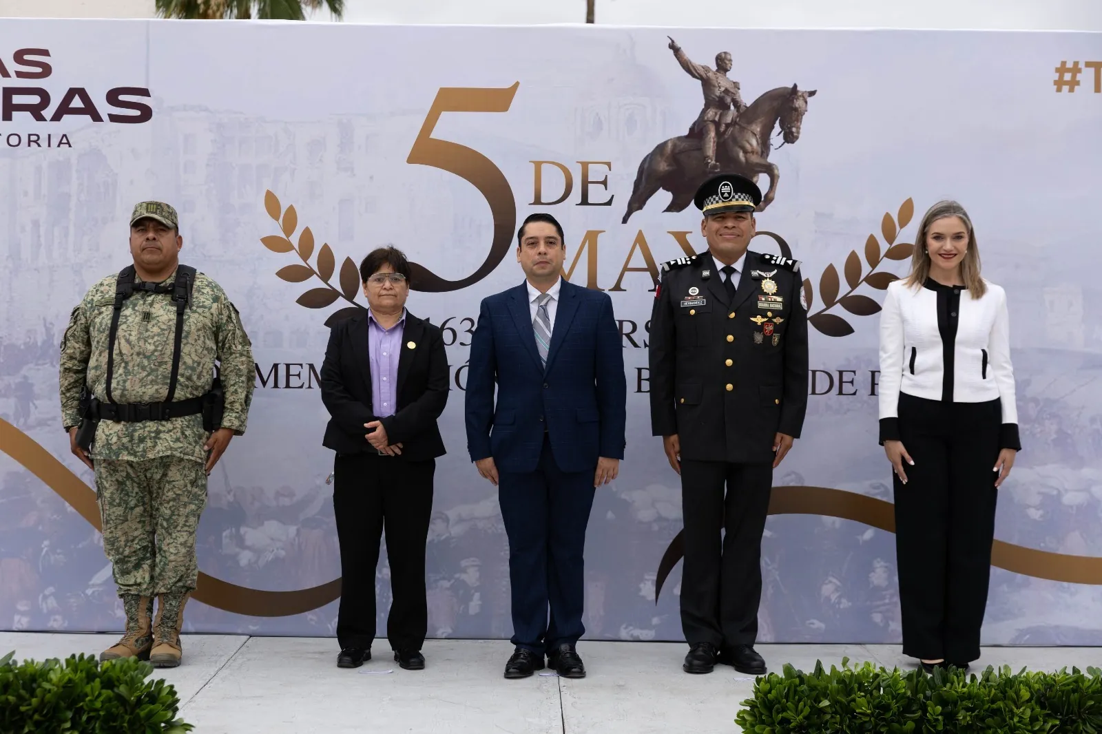 CONMEMORA CON SOLEMNIDAD EL ANIVERSARIO DE LA BATALLA DE PUEBLA