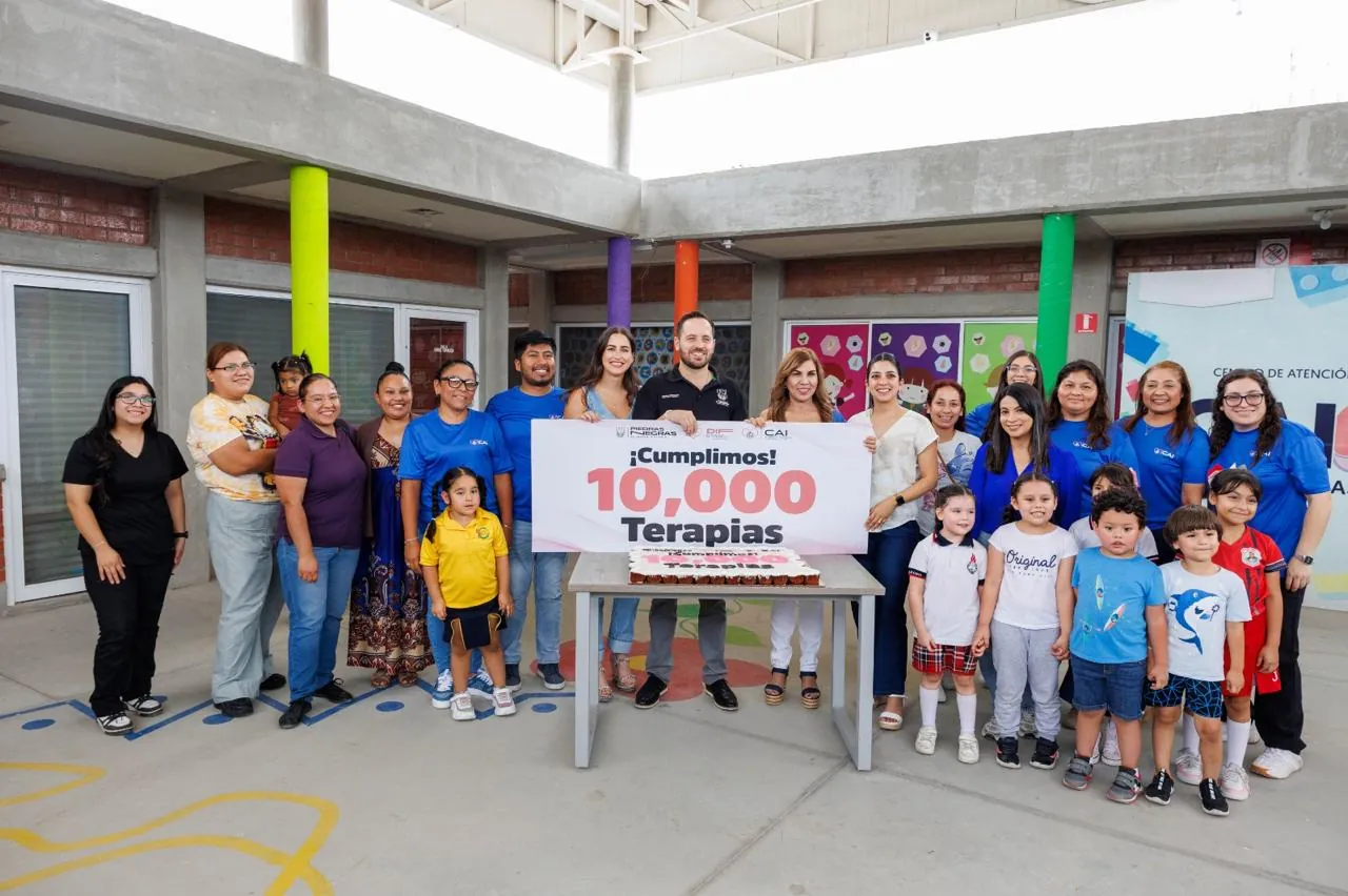 CAI ALCANZA 10,000 TERAPIAS BRINDADAS EN FAVOR DEL DESARROLLO INFANTIL EN PIEDRAS NEGRAS