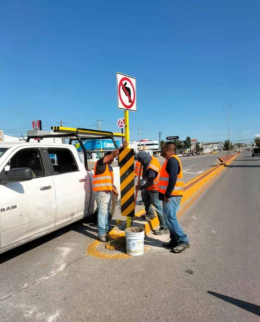 INGENIERÍA VIAL REFUERZA SEGURIDAD CON NUEVA SEÑALIZACIÓN EN AVENIDAS PRINCIPALES