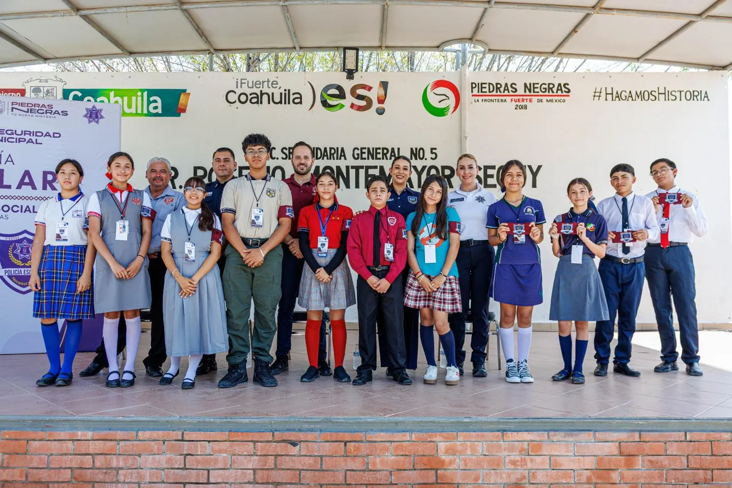 INICIA PROGRAMA POLICÍA ESCOLAR PARA FORTALECER LA SEGURIDAD EN ENTORNOS EDUCATIVOS