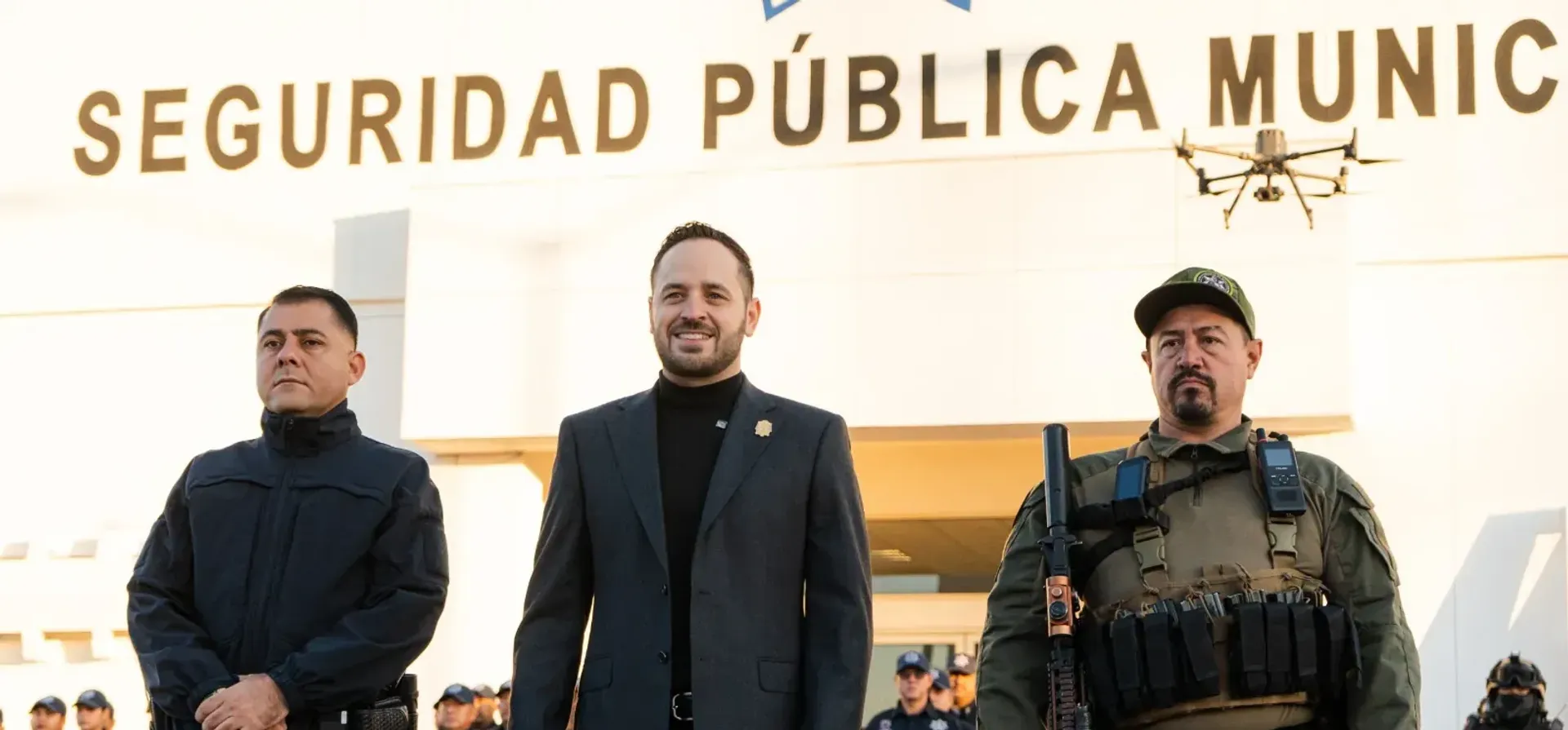 PASE DE REVISTA A ELEMENTOS DE LA DIRECCION DE SEGURIDAD PUBLICA MUNICIPAL