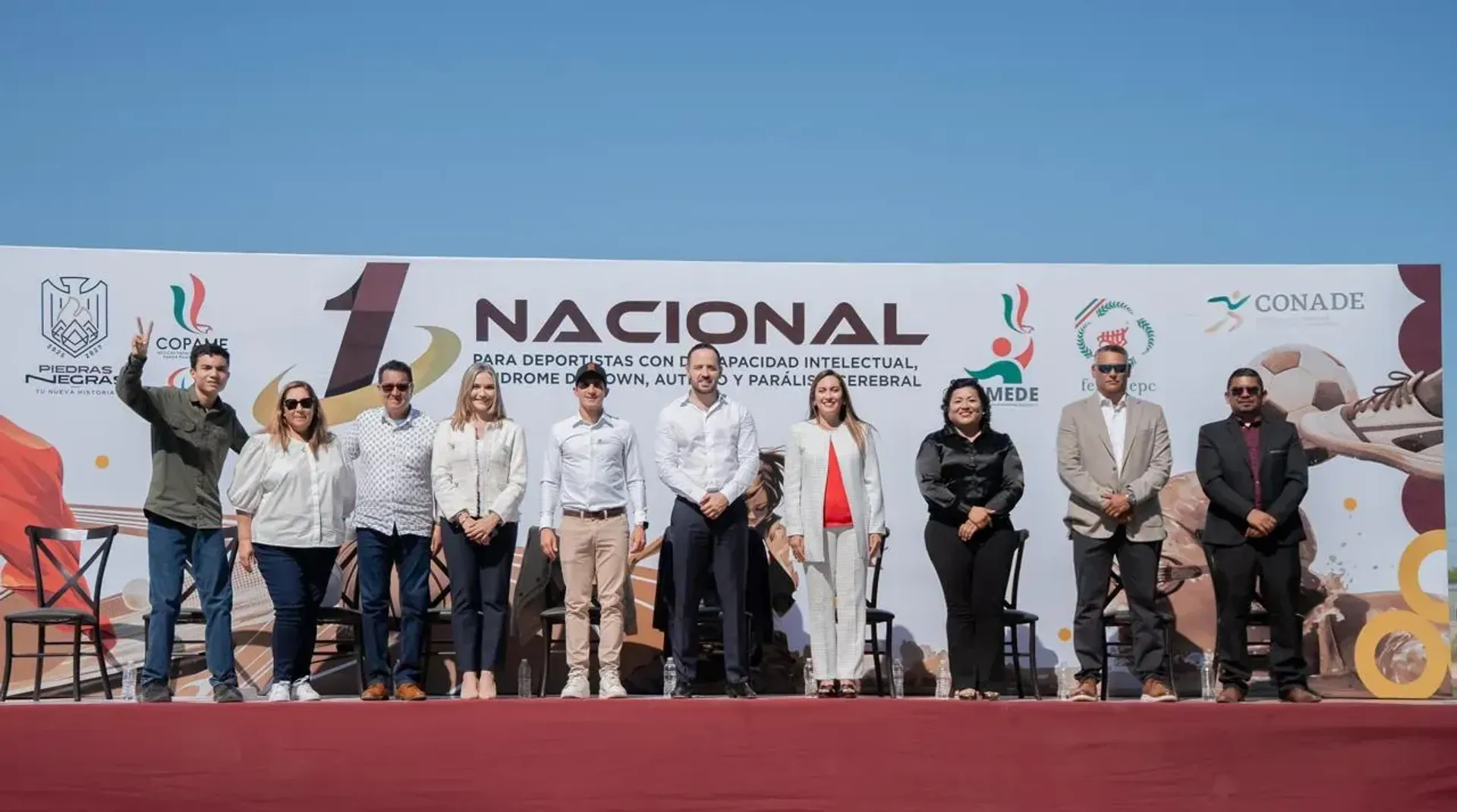 PRIMER NACIONAL PARA DEPORTISTAS CON DISCAPACIDAD EN PIEDRAS NEGRAS