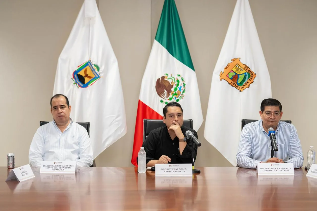 REAFIRMA GOBIERNO DE PIEDRAS NEGRAS ESTRATEGIA CONJUNTA PARA PRESERVAR LA SEGURIDAD