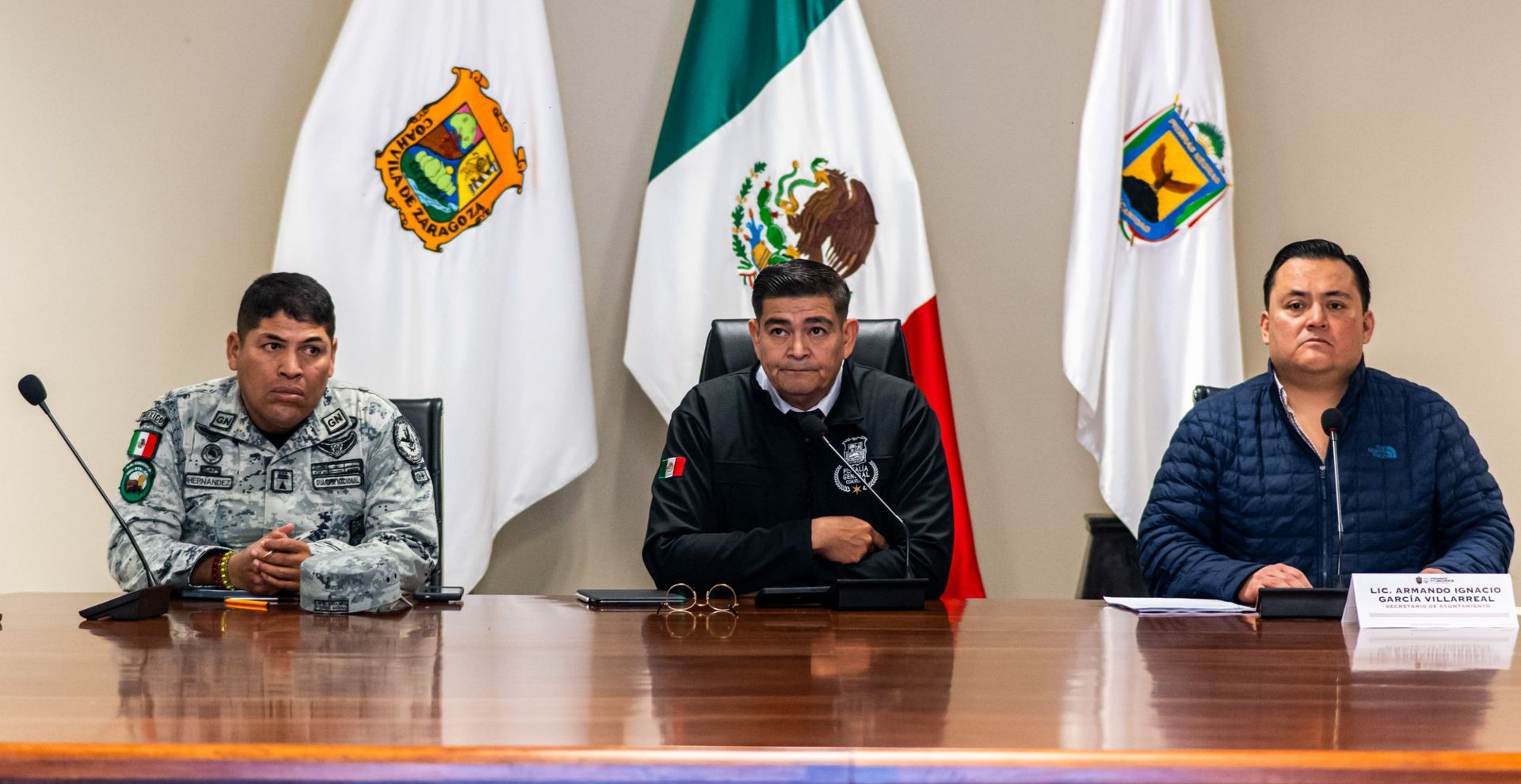 REFRENDAN COORDINACIÓN EN REUNIÓN SEMANAL DE SEGURIDAD EN PIEDRAS NEGRAS