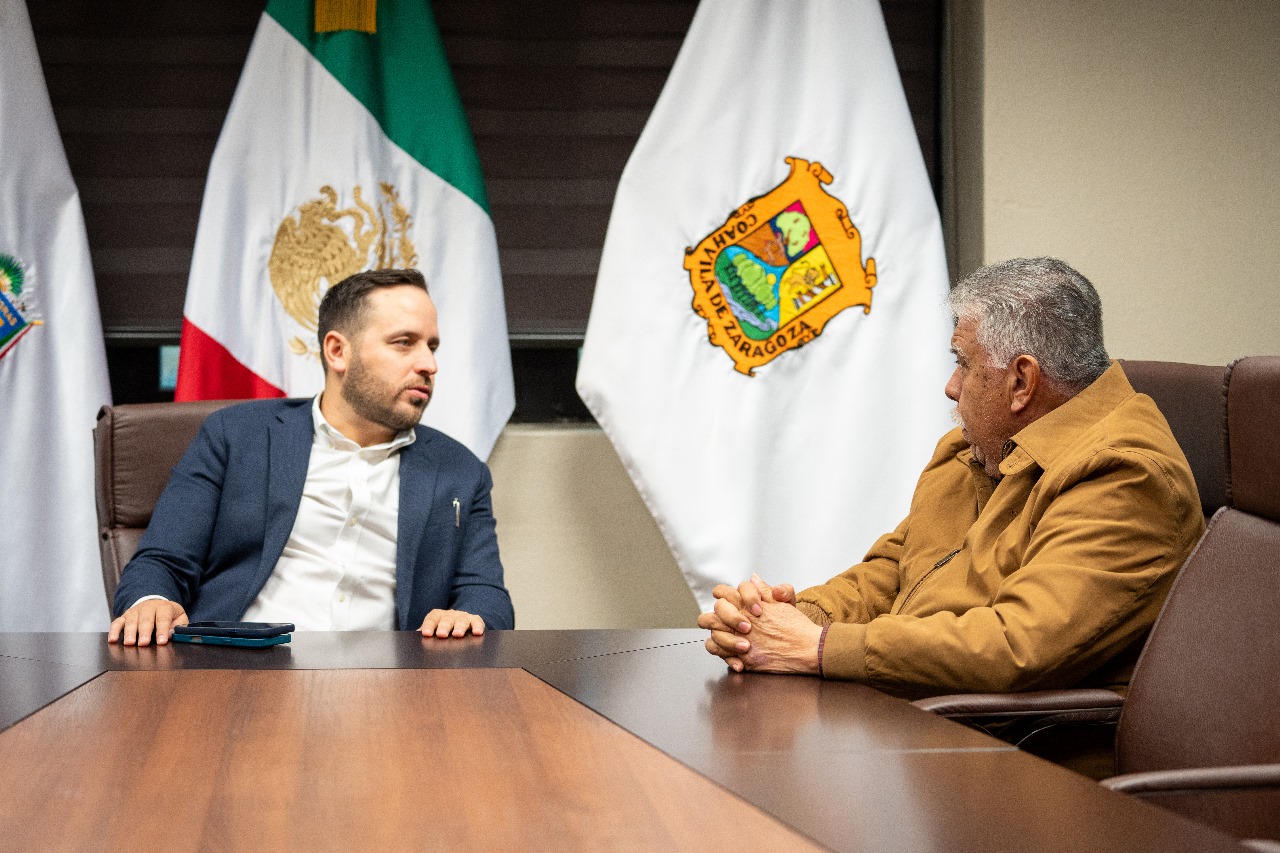 BOLETÍN. - ALCALDE JACOBO RODRÍGUEZ Y DIPUTADO BRÍGIDO MORENO REFUERZAN GESTIONES PARA EL BIENESTAR DE PIEDRAS NEGRAS